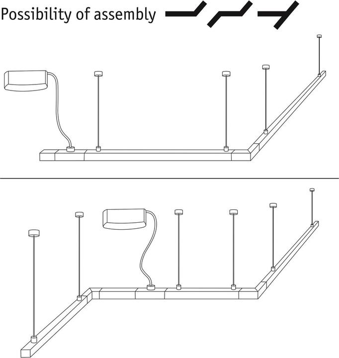 Actual product image Paulmann Luminaires URail Cable Feed