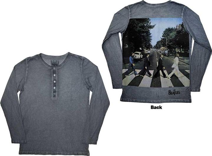The Beatles Abbey Road Back Print Stone Wash Back Print (Longsleeve)