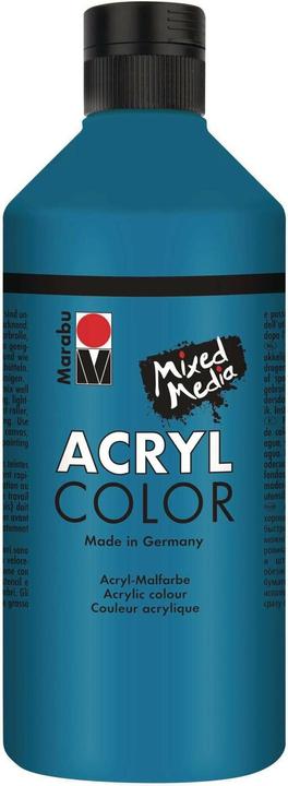 Actual product image Marabu Acrylic Color Acrylic Color 500 ml Cyan (Cyan, 500 ml)