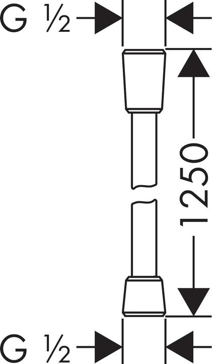 Image du produit hansgrohe Isiflex (125 cm)