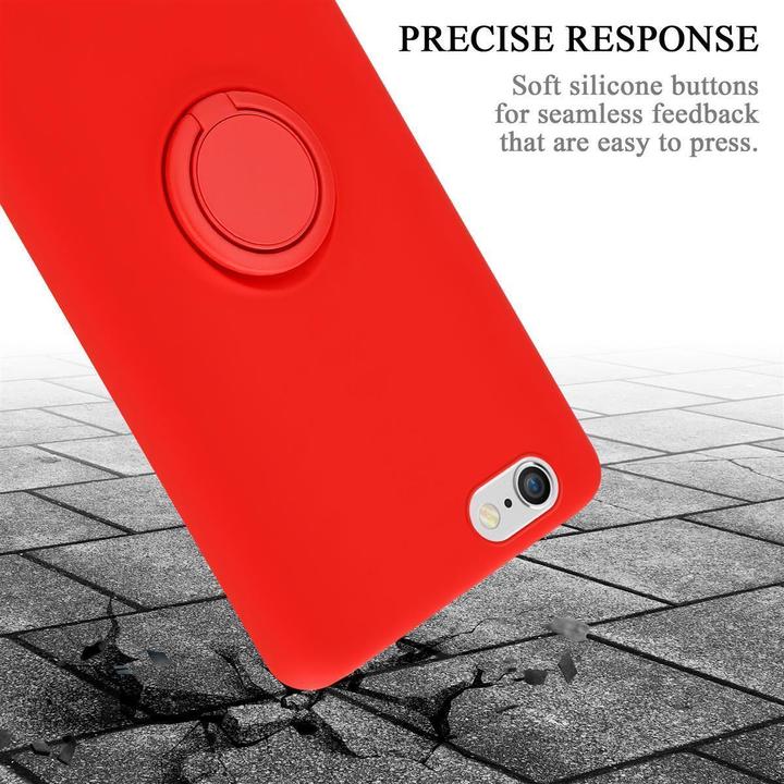 Actual product image Cadorabo TPU Liquid Ring Silicone Case Cover (Apple iPhone 6 Plus)
