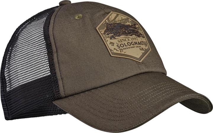 Actual product image Solognac Peaked cap wild boar green (One size)