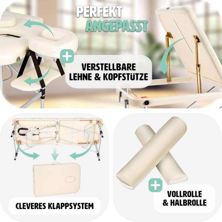 Produktbild tectake 3 Zonen Massageliege