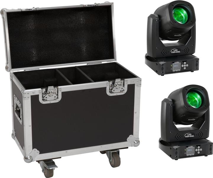 Immagine prodotto Eurolite Set 2x LED TMH-B90 + Custodia con ruote