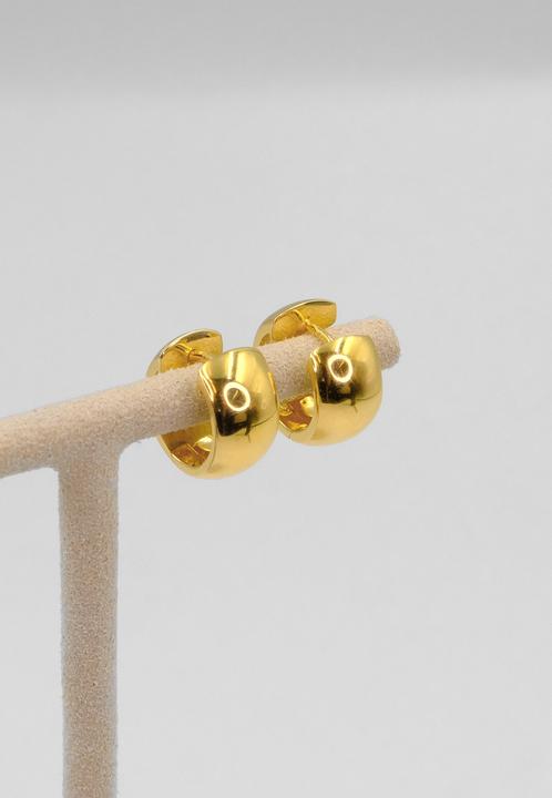 Produktbild Muau Creolen (Rotgold oder Silber, Weissgold, Gelbgold)