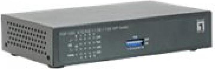 Immagine prodotto LevelOne Fgp-1000: 8 Fe Poe+1 Ge+1 Ge Sfp (10 Porti)