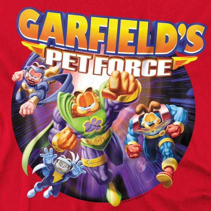 Actual product image Garfield Mens Pet Force Four T-Shirt (M)