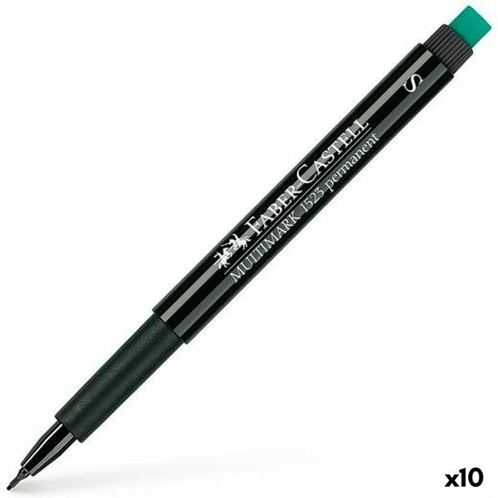 Image du produit Faber-Castell 152399 Marqueur permanent noir 1 pièce(s) (Noir, 0.40 mm, 10 x)