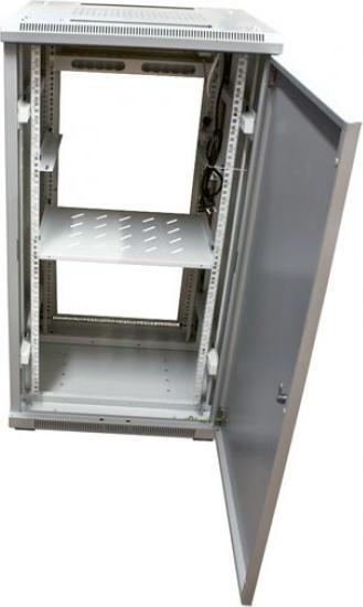 Produktbild Allnet 19 Schrank 32HE B600 / T1000mm *lichtgrau* SNB-Serie (32 HE, 19 Zoll Rack)