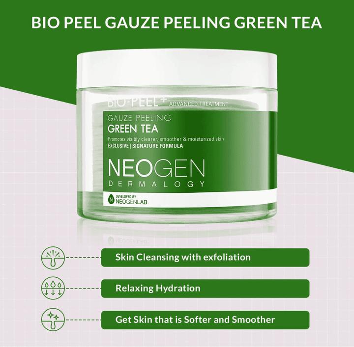 Produktbild Neogen Dermalogy Bio-Peel+ Gauze Peeling Green Tea (Peeling, 200 ml)