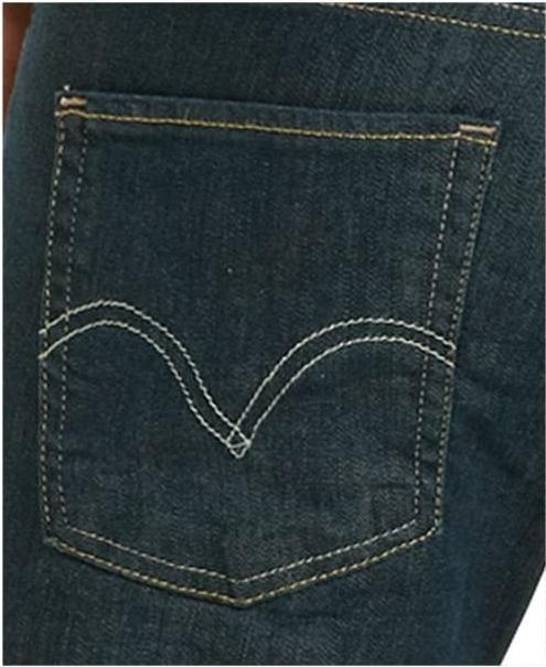 Actual product image Levis 511 Jeans rinsed playa (W34/L30)