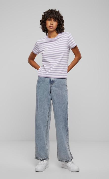 Produktbild Urban Classics Ladies Regular Striped Tee - 142653 (4XL)