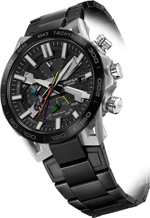 Actual product image Casio EQB-2000DC-1AER Edifice Solar 47mm 10ATM (Analogue wristwatch, Chronograph, 47 mm)