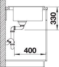 Image du produit Blanco NAYA 6 (Accessoires pour éviers, 61.50 cm, 51 cm)