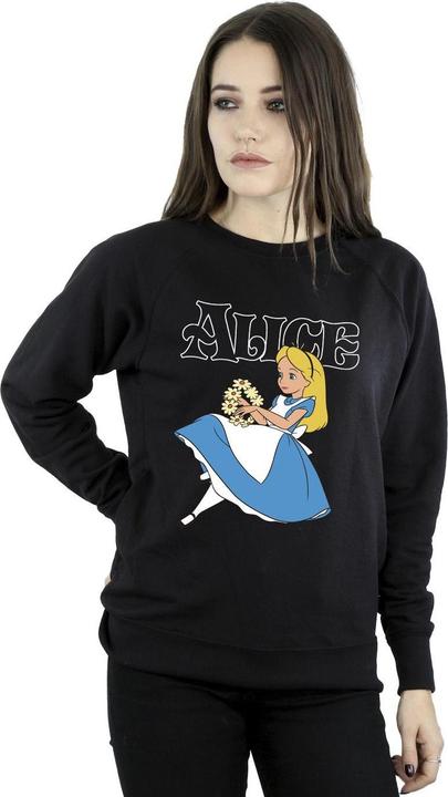 Image du produit Disney Sweatshirt Womens/Ladies Alice In Wonderland Flowers (S)