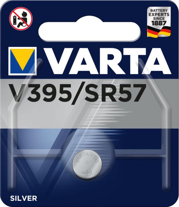 Actual product image Varta Watch V395 (1 pcs., SR57, 38 mAh)
