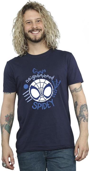 Immagine prodotto Spidey And His Amazing Friends Neighbourhood Maglietta Uomo (4XL)