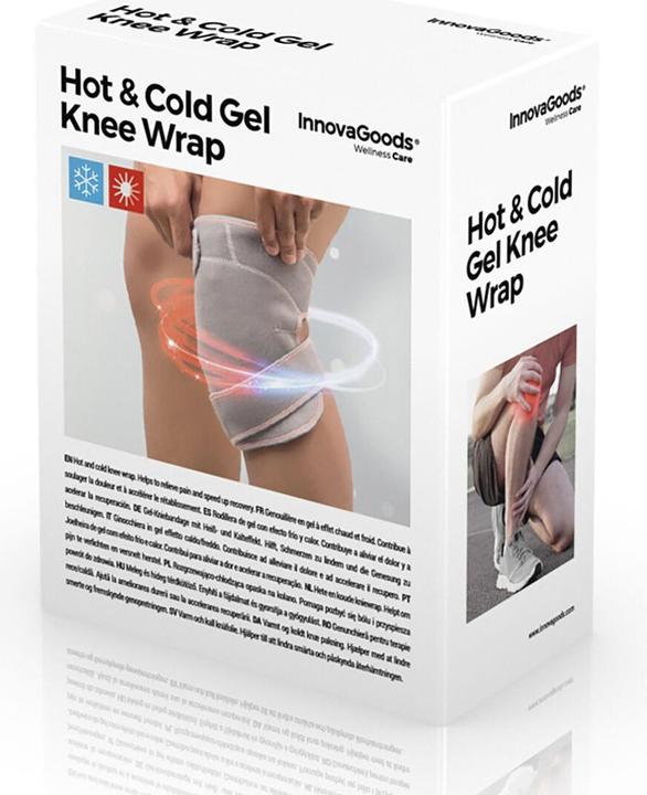 Produktbild InnovaGoods Kniebandage mit Wärme und Kälte Gelkissen (One Size)