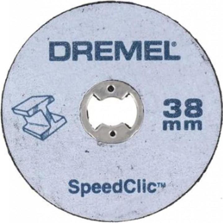 Actual product image Dremel EZ SpeedClic starter set (SC work arbor, 2 metal cutting discs Ø 38.0 mm)