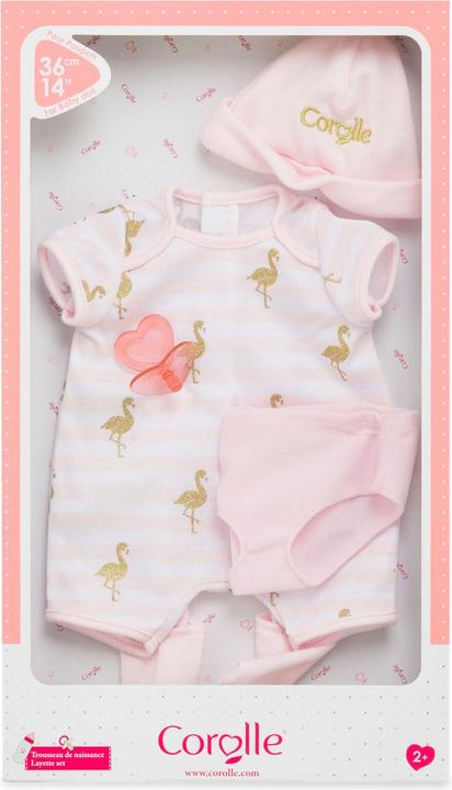 Actual product image Corolle Baby clothes set