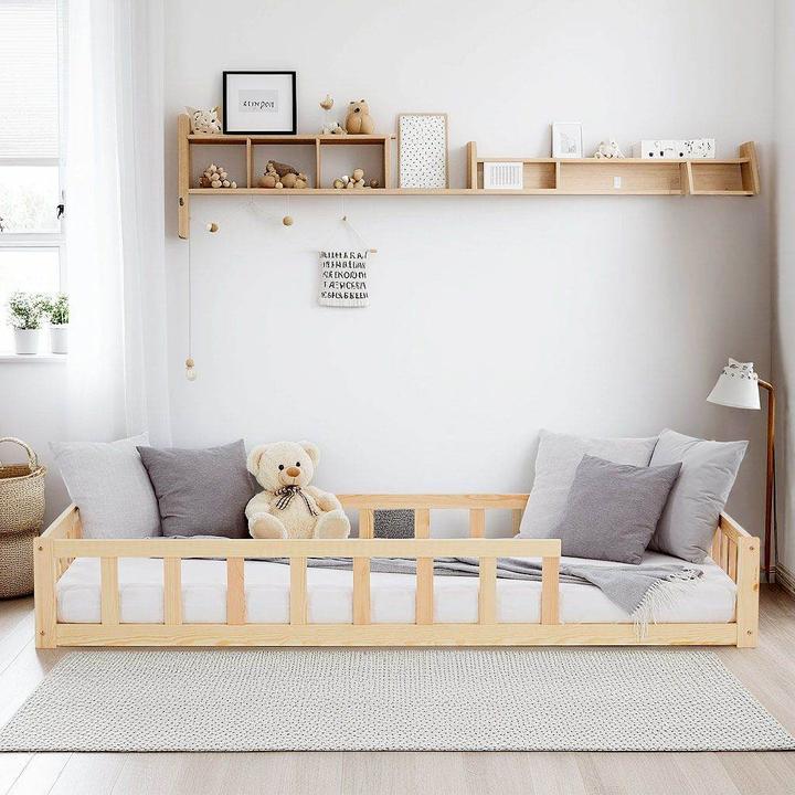 Immagine prodotto Juskys Kinderbett mit Matratze & Lattenrost (90 x 200 cm)