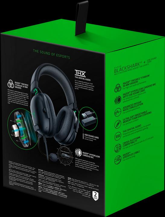 Produktbild Razer Blackshark V2 (Kabelgebunden)