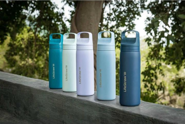 Actual product image LifeStraw Go Steel 530ml (aegean sea) (0.50 l)