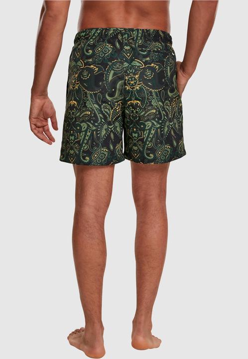 Actual product image Urban Classics Paisley Swim Shorts (L)