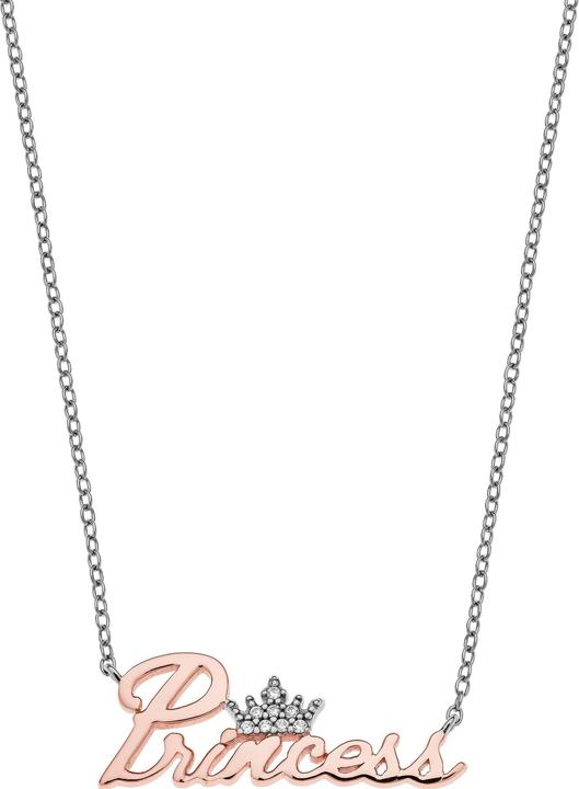 Image du produit Disney Collier Princess, argent sterling 925 (Argent 925, 35 - 40.5 cm)