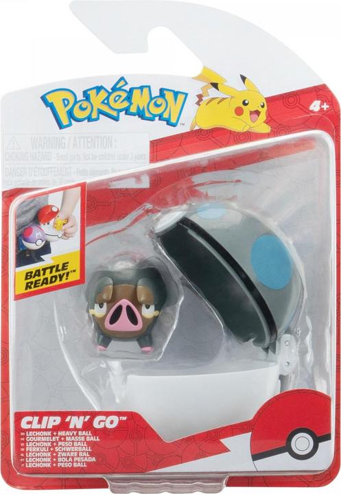 Produktbild Jazwares Pokémon Clip'n'Go Poké Balls Ferkuli & Schwerball