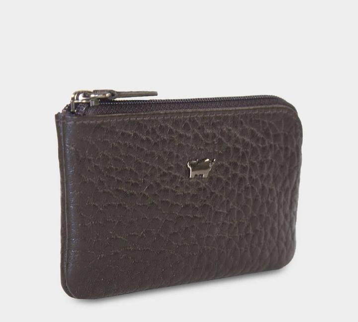 Actual product image Braun Büffel Yannik leather key case 12 cm