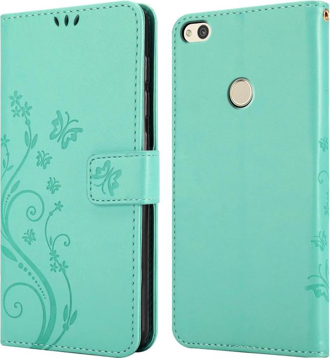 Actual product image Cadorabo Flower Book Cover (Huawei P8 Lite (2017), Huawei P9 Lite (2017))