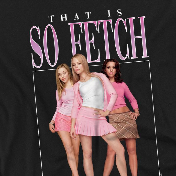Actual product image Mean Girls Mens So Fetch 90s T-Shirt (L)