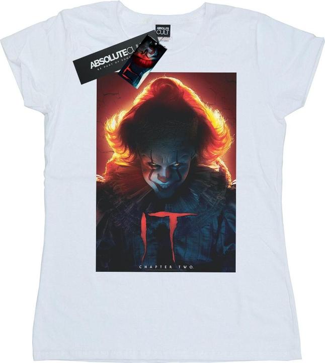 Actual product image Universal Textiles Womens/Ladies Pennywise Poster Cotton T-Shirt (XXL)