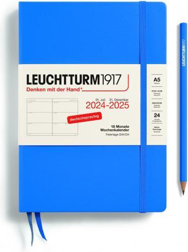 Produktbild Leuchtturm1917 LEUCHTTURM 3T/S MED.18mon HC SKY (A5)