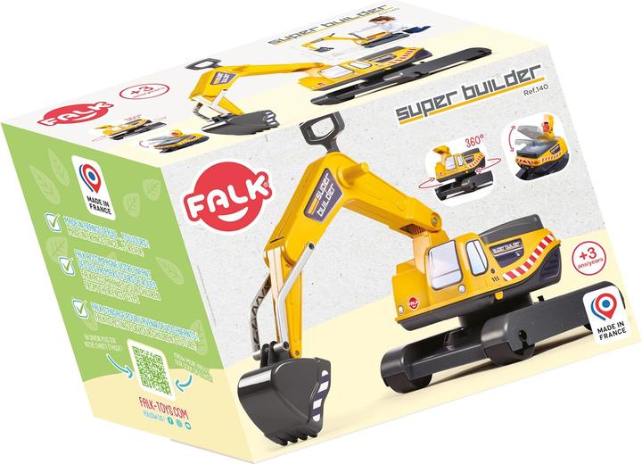 Actual product image Falk Toys Excavator seat excavator