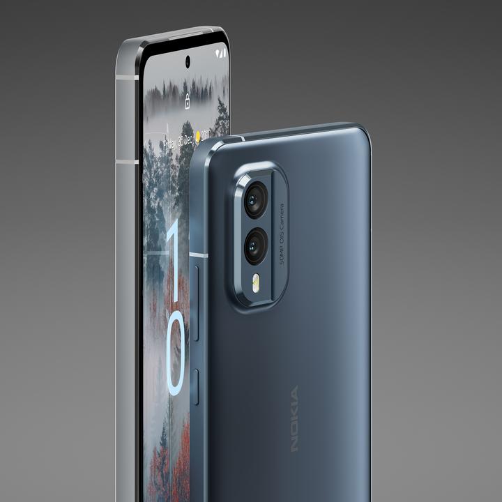 Image du produit Nokia X30 5G (256 Go, Bleu nuageux Bleu, 6.43", Double SIM, 50 Mpx, 5G)
