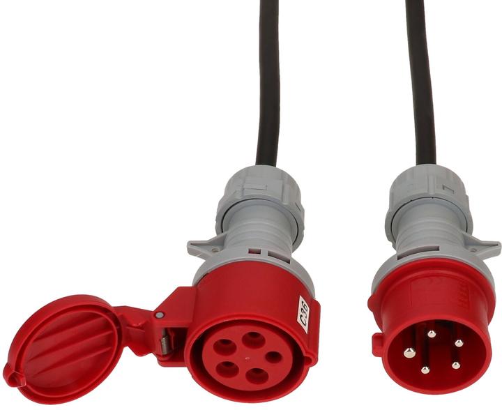 Image du produit Max Hauri Câble de rallongue CEE 5P 1.50 16A 400V 5 m (5 m, CEE 16/5)