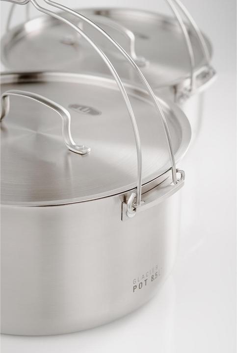 Actual product image GSI Glacier Stainless Troop Cookset