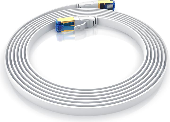 Produktbild Primewire CAT 8.1 Netzwerkkabel Flach - LAN Patchkabel Datenkabel - Flachbandkabel Verlegekabel - Cat 6 Cat 7 (U/FTP, CAT8.1, 7.50 m)