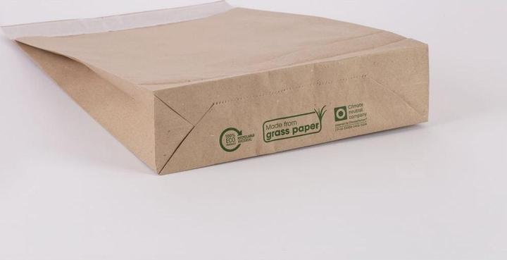 Image du produit Flexipak Sac pliable en papier d'herbe (200 pièce(s))