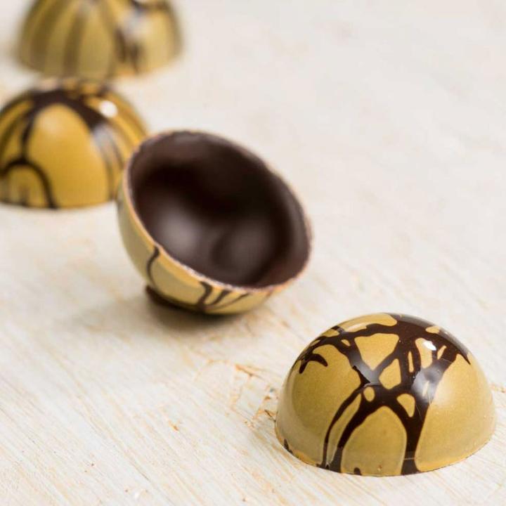 Produktbild Martellato Pralinenform Halbrund (2 cm)