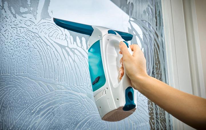Produktbild Leifheit Set Fenstersauger Dry & Clean mit Stiel, Einwascher, schmaler Saugdüse