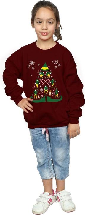 Immagine prodotto Elf Christmas Tree Felpa Ragazze (140, 146)
