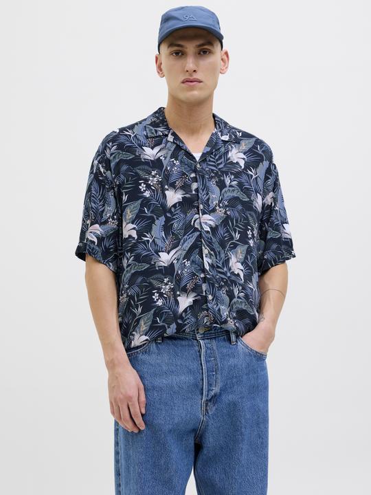 Produktbild Jack & Jones Jjejeff Tropical Aop Resort Shirt Ss Sn (L)