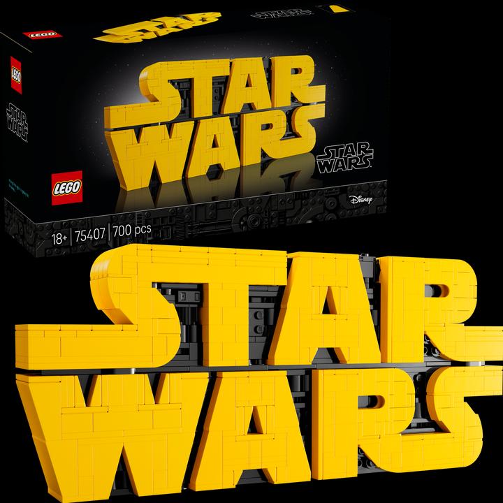 Produktbild LEGO Star Wars™ Logo aus Steinen (75407, LEGO DC)