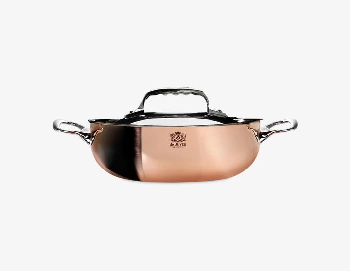 Immagine prodotto de Buyer prima matera (28 cm, Pirofila + casseruola, Acciaio inossidabile, Rame)