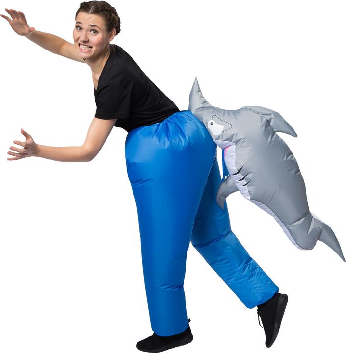 Immagine prodotto Dressforfun Selbstaufblasbares Kostüm Hai (Taglia unica)