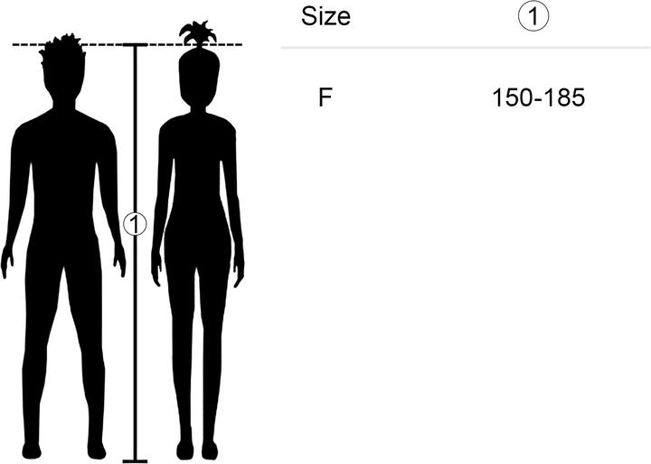 Immagine prodotto Dressforfun Selbstaufblasbares Kostüm Hai (Taglia unica)