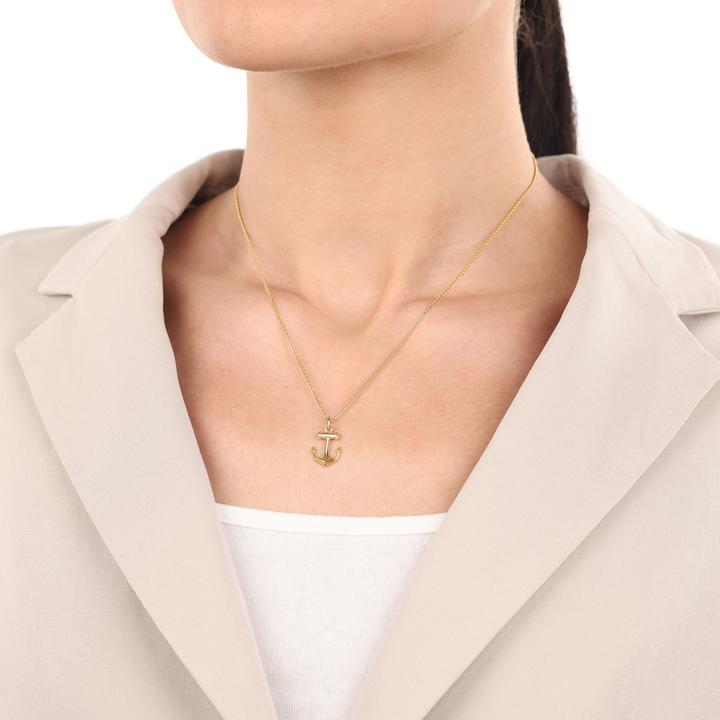 Actual product image Amor Cupid pendant for ladies, 925 Sterling silver | anchor (Silver 925)